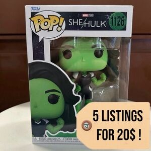 🏷️5/20$•She-Hulk Collectable